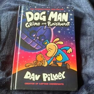 Dog Man:Grime‎ and Punishment by Dav Pilkey Hardcover Book